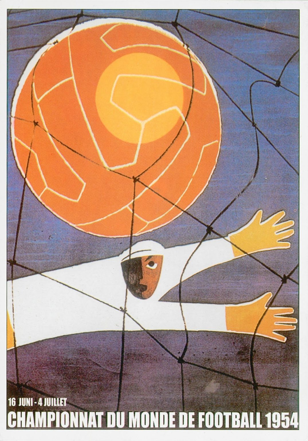 Affiche Poster Coupe Du Monde Football USA 1994 – Reproduction Sur Toile