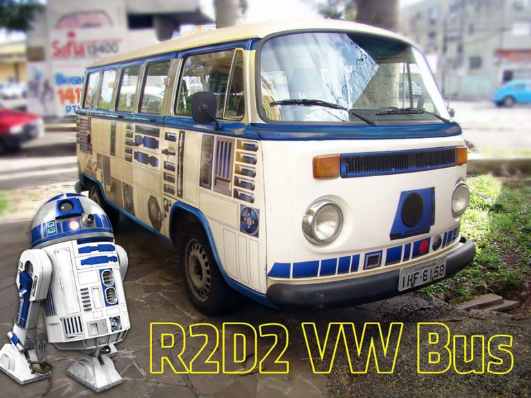 Un combi VW R2-D2 - 2Tout2Rien
